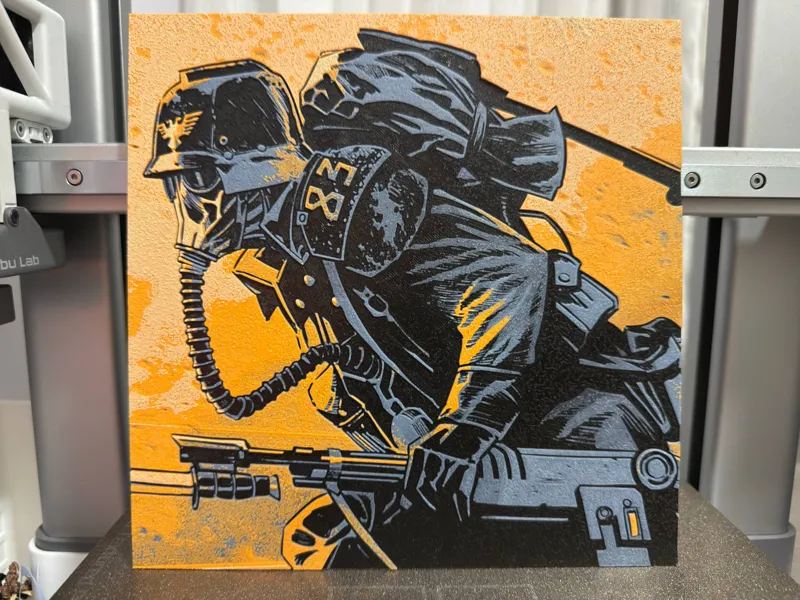 Death Korps of Krieg WH40K - HueForge Print