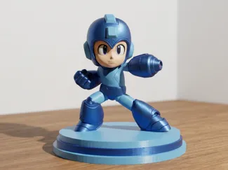 Mega Man Multi-Part Print (No AMS Required)