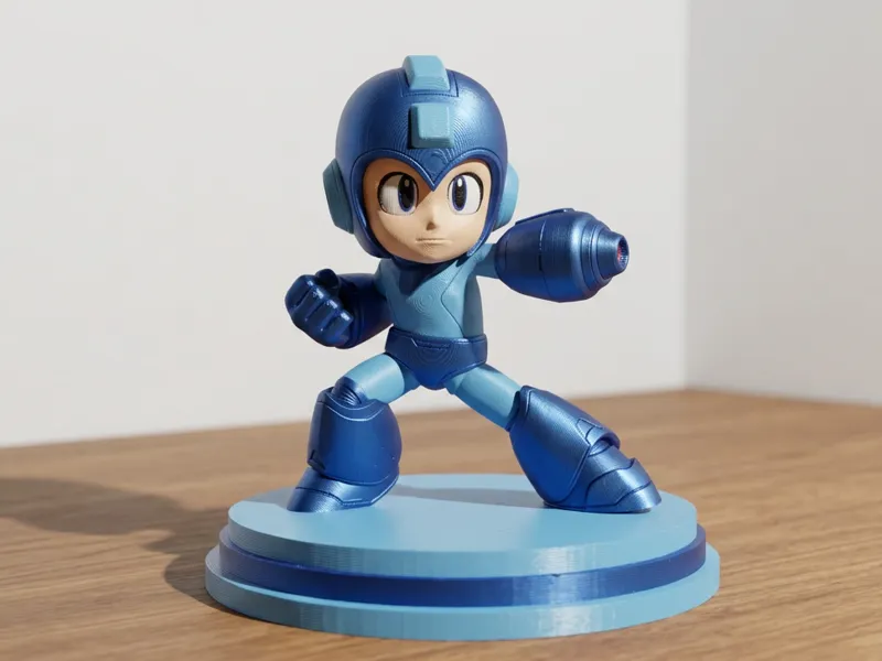 Mega Man Multi-Part Print (No AMS Required)