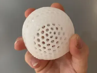 Airless baseball