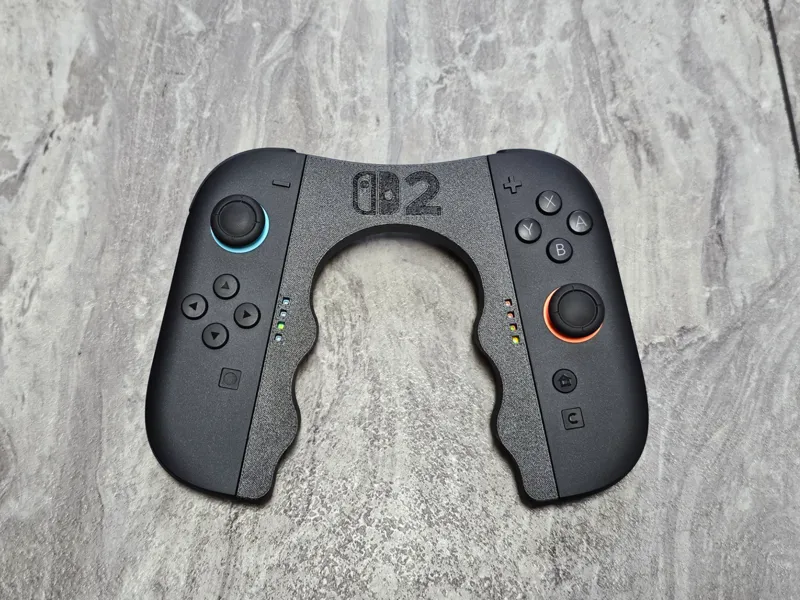 Switch 2 Joycon Ergonomic Holder with magnets