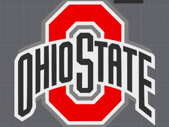 Ohio State College Football Logo - Optional AMS