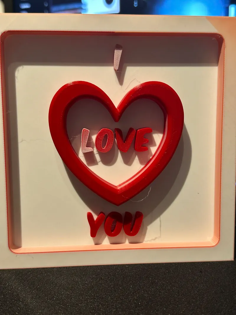 Love Frame / Liebes Rahmen Valentinstag