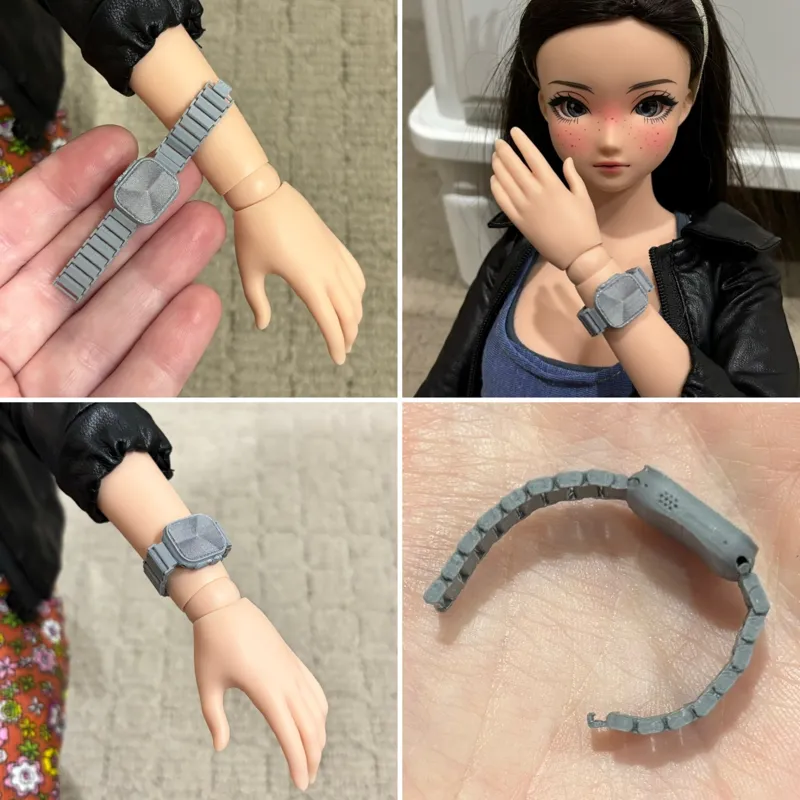 Miniature Apple Watch for Smart Dolls Large BJDs