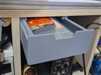 Under Desk Drawer 140mm Optimized
