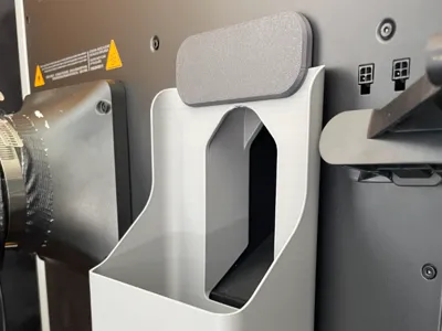 Poop Bucket - Magnet Adapter Plate (Parametric)