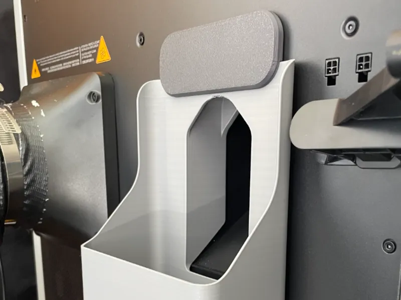 Poop Bucket - Magnet Adapter Plate (Parametric)