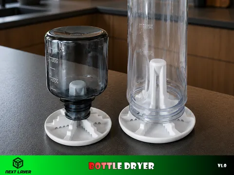 Soporte: Bottle dryer — referencia de MakerWorld