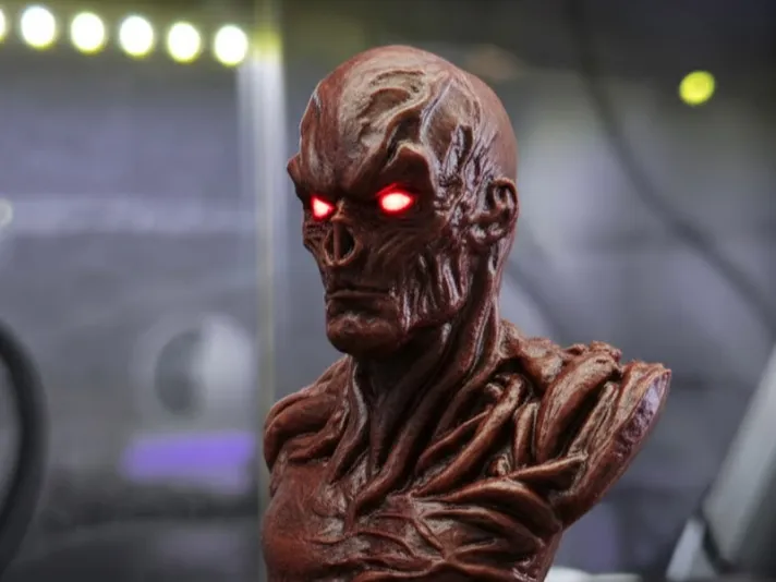 Vecna ​​Bust From Stranger things (2 parts)