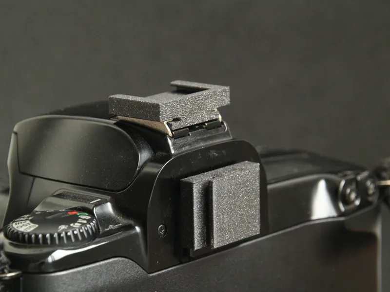 Viewfinder Cover with Hot Shoe Mount