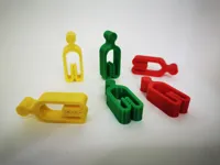 5 Clips Batch / PETG   0.2mm layer, 4 walls, 25% infill