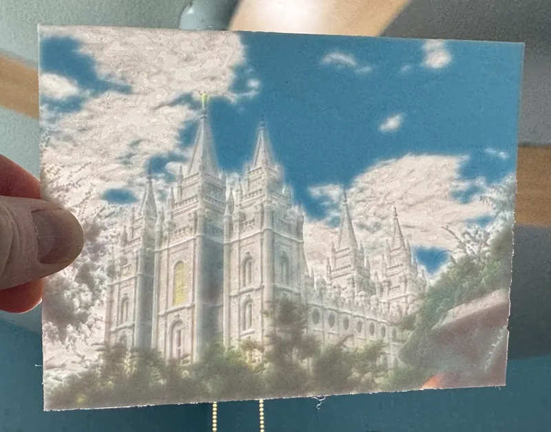 Salt Lake City LDS Temple Lithophane CMYK 