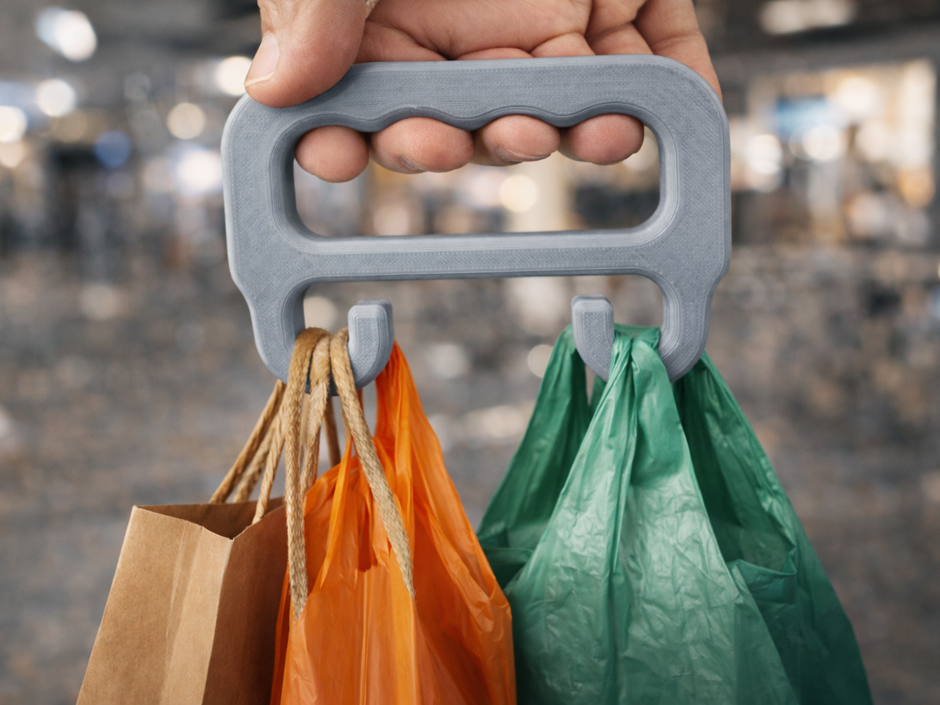 Shopping Bags Hook – Gancho para Bolsas de Compra