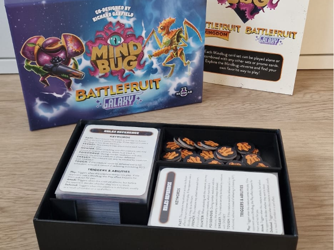 Mindbug Battlefruit insert - fitting sleeves