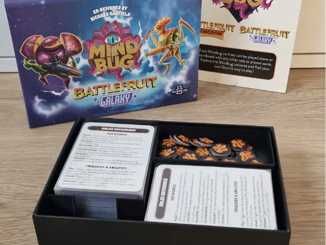 Mindbug Battlefruit insert - fitting sleeves