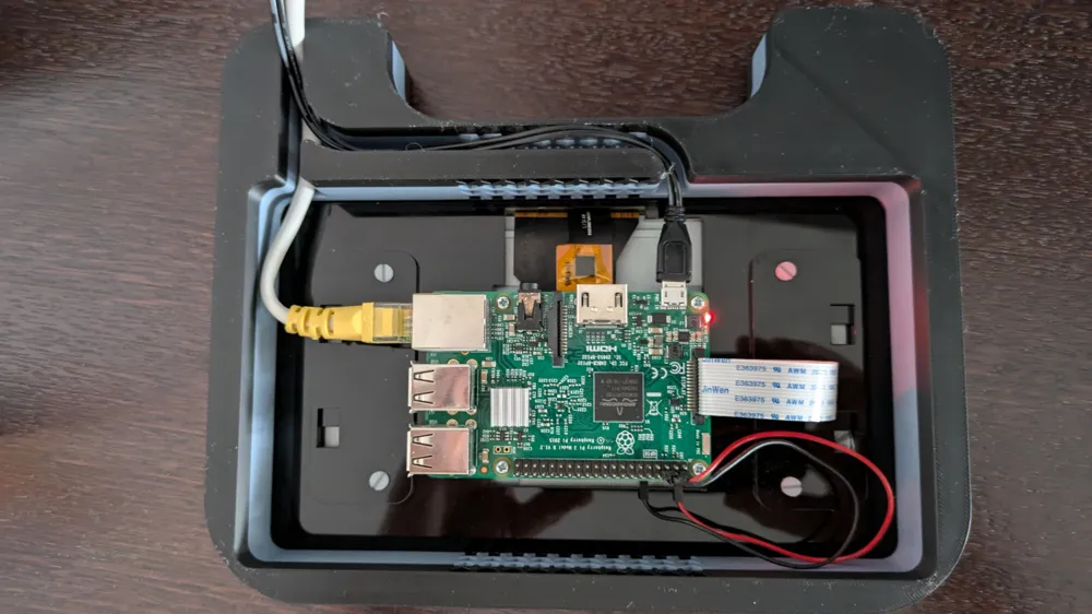 Raspberry Pi Display Case.... Case by Bungleboy MakerWorld: Download ...