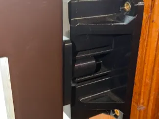 PUSH-TO-OPEN Heavy Duty Gate Latch