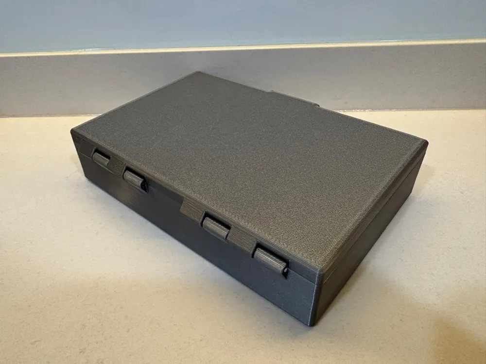 Box with Latch - Free 3D Print Model - MakerWorld