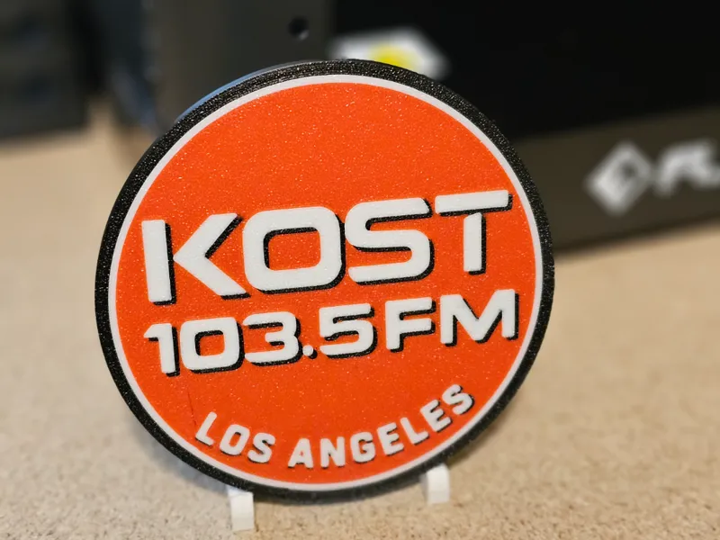 KOST Los Angeles 103.5 FM Radio Station Coaster