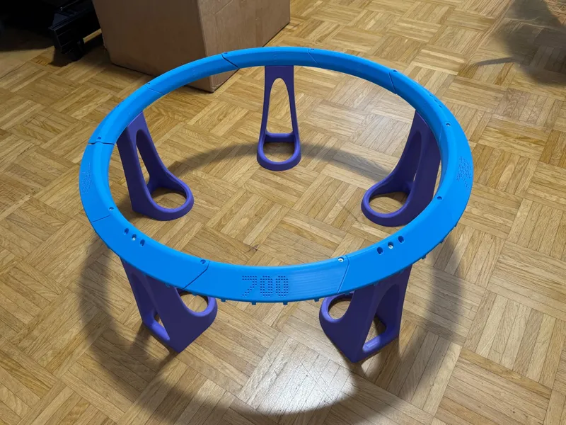 Roundnet Rim and Legs for a smaller Net