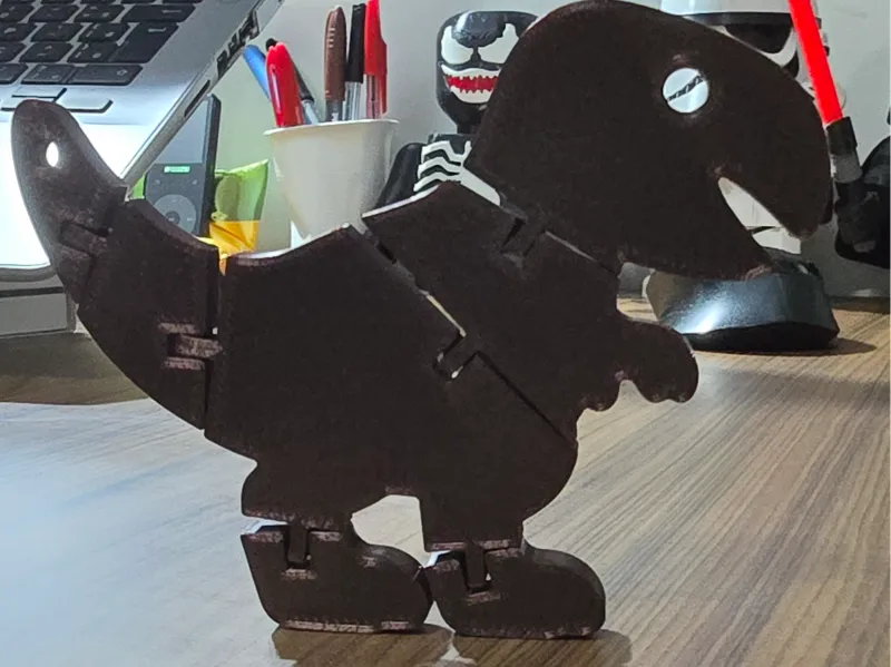Dinossauro T-REX Articulado Novidade 2025
