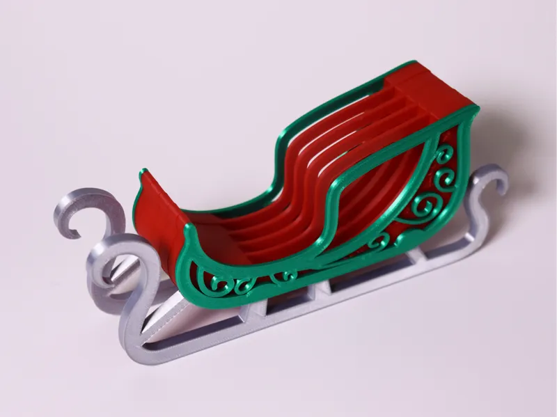 Modular Sleigh Coaster Holder