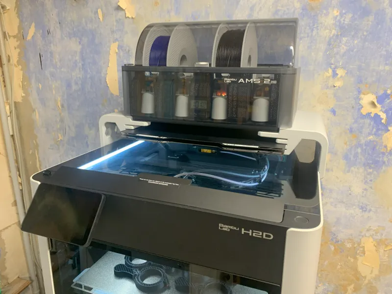 H2D AMS 2 Pro Single raiser/stand
