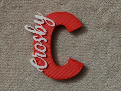 Crosby Name Plate