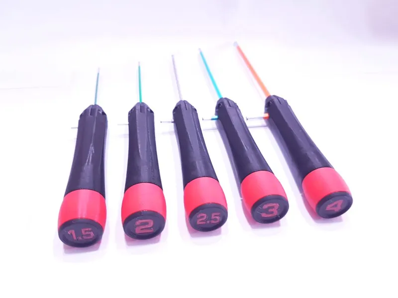 Hex Key Screw Handles with Double Ball Bearing Cap