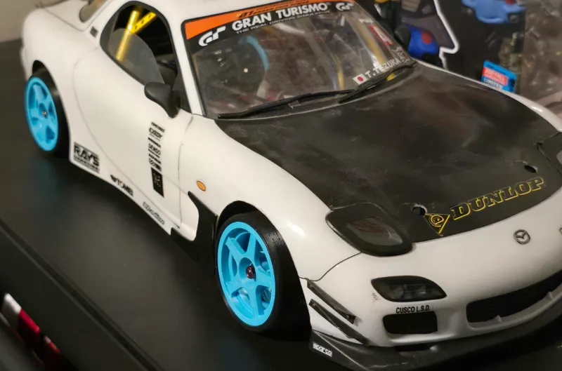 1/10 drift wheel and tire