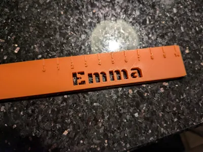 Personalised Ruler