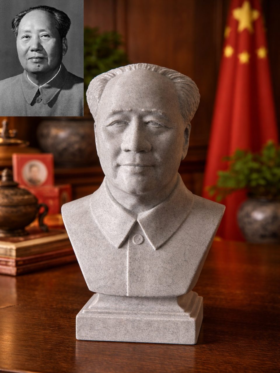 毛泽东 3d print model download - MakerWorld