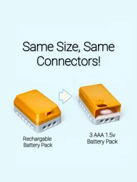 3 AAA 1.5v Battery Mod