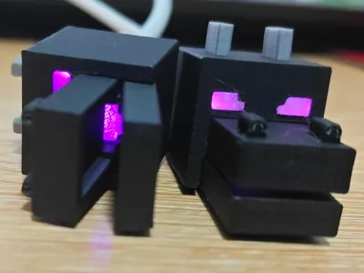 Minecraft Ender Dragon Head Type-C Protector - Articulated