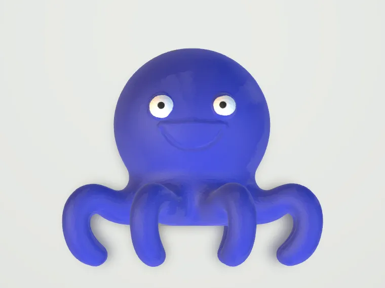 Happy Octopus Desk Buddy 