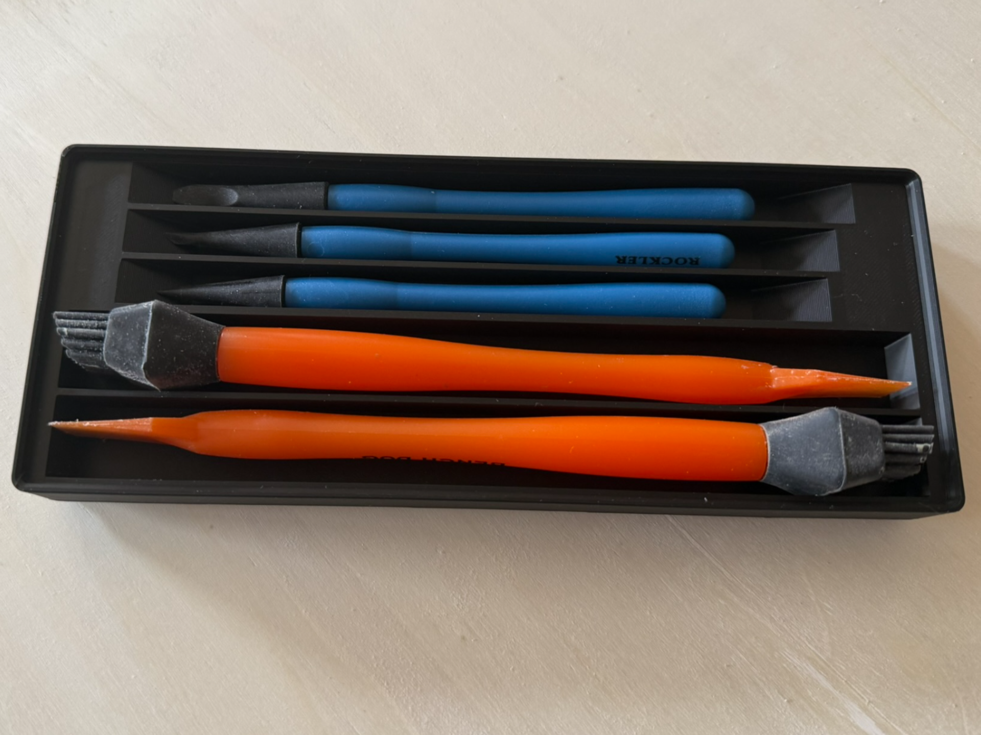 Gridfinity Woodworking Silicone Glue Brush Holders