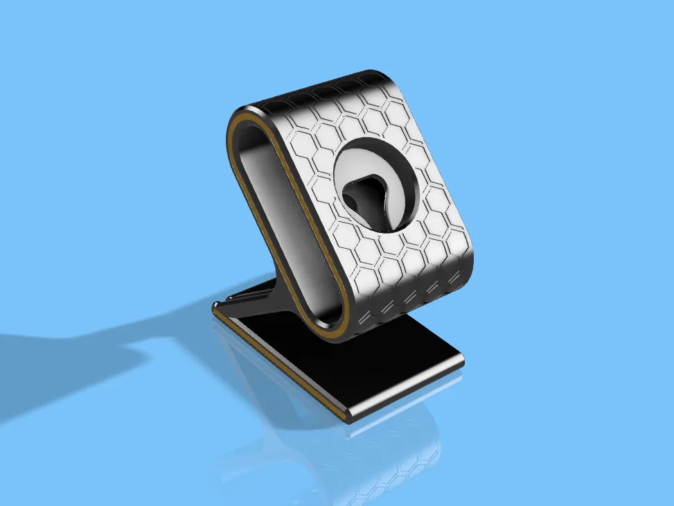 APPLE WATCH CHARGING STAND - NO AMS NEEDED - Free 3D Print Model ...