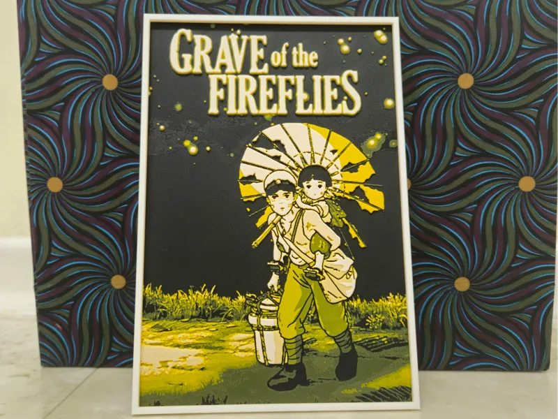 Grave of the Fireflies Hueforge