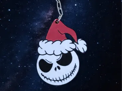 Jack Skellington keychain