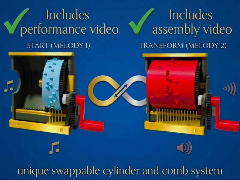 SwapTune Music Box(18 IN 1)