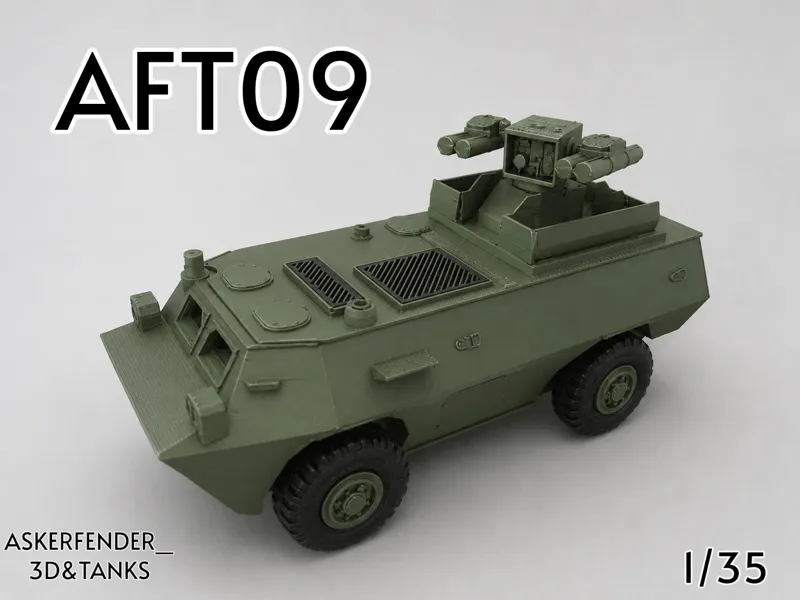 AFT09 1/35 Model Working Suspension