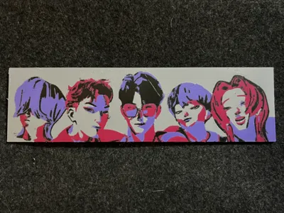 Saja Boys - Bookmark Kpop Demon Hunters