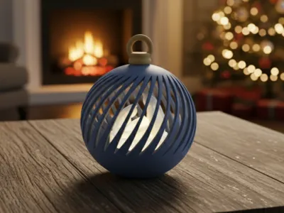 Nativity Christmas Bauble