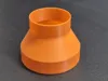 100mm (4 inch) to 125mm (5 inch) 0.2mm layer, 2 walls
