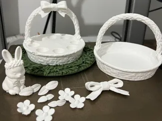 Osterkorb 3D Druck Set – 3 Designs mit Deko