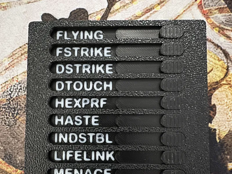 MTG Indominus Rex Keyword Ability Slider