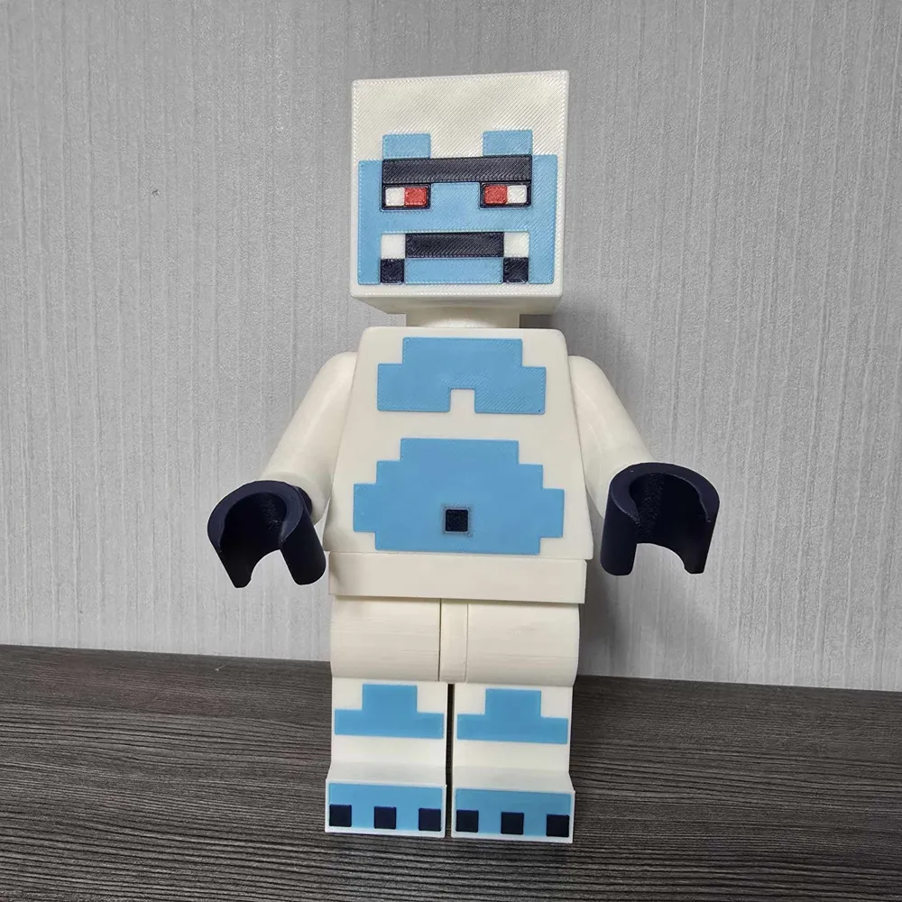 Mini Yeti Minecraft YETI - Minecraft * 500% ~21cm - Modèle d'Impression 3D Gratuit - MakerWorld