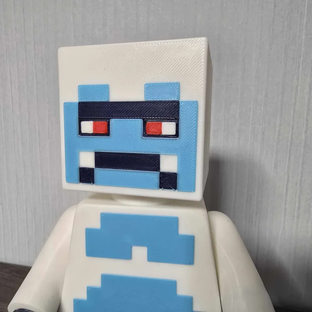 Mini Yeti Minecraft YETI - Minecraft * 500% ~21cm - Modèle d'Impression 3D Gratuit - MakerWorld