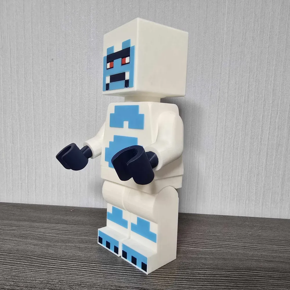Mini Yeti Minecraft YETI - Minecraft * 500% ~21cm - Modèle d'Impression 3D Gratuit - MakerWorld