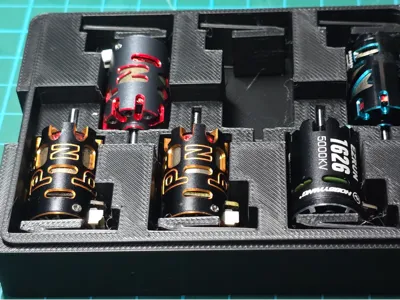RC 1/28 scale motor organizer 6pcs 